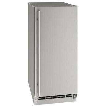 U-Line UOCL115SS01B Outdoor Series 15 Inch Freestanding Ice Maker